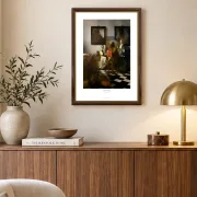 Johannes Vermeer | Koncerten - 1665 | Gallery Edition | Indrammet kunsttryk | Barok