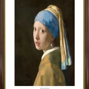 Johannes Vermeer | Mädchen mit dem Perlenohrring - 1665 | Gallery Edition | Gerahmter Kunstdruck | Barock