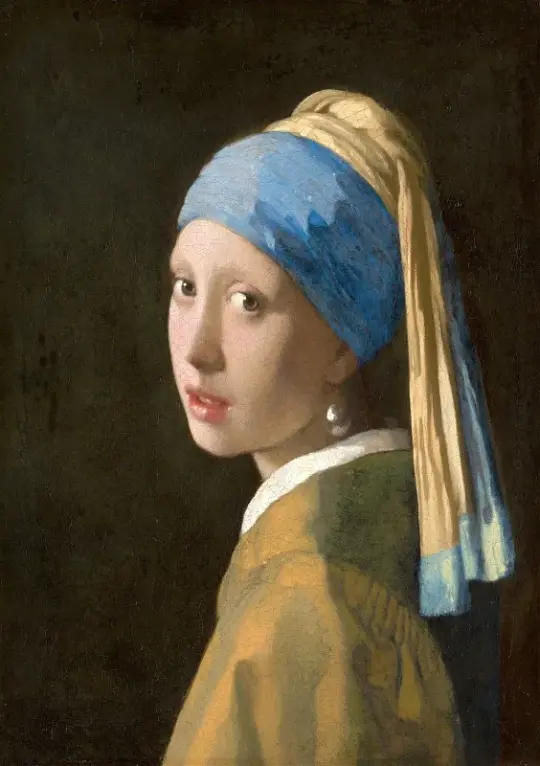 Johannes Vermeer | Pige med perleørering - 1665 | Indrammet kunsttryk | Barok | formida