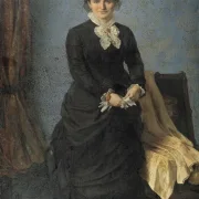 Jörgen Roed | Caroline Amalie Meldahl Ræder - 1881 | Gerahmter Kunstdruck | Goldenes Zeitalter Dänemark | formida