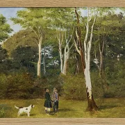 Jörgen Roed – Auswahl der Bäume zum Fällen 1837 | Giclée Kunstdruck gerahmt