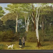 Jörgen Roed – Auswahl der Bäume zum Fällen 1837 | Giclée Kunstdruck gerahmt