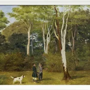 Jörgen Roed – Auswahl der Bäume zum Fällen 1837 | Giclée Kunstdruck gerahmt