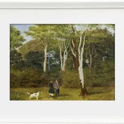 Jörgen Roed – Auswahl der Bäume zum Fällen 1837 | Giclée Kunstdruck gerahmt