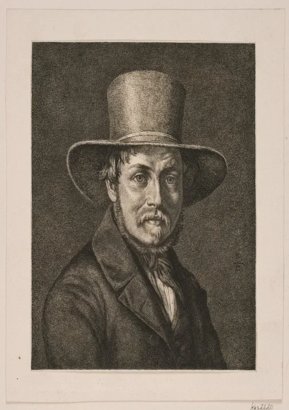 Jörgen Roed | Christen Købke - 1849 | Gerahmter Kunstdruck | Goldenes Zeitalter Dänemark | formida