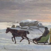 Jörgen Roed | Jørgen Roed und Constantin Hansen - 1830 | Gerahmter Kunstdruck | Goldenes Zeitalter Dänemark | formida