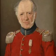 Jörgen Roed | Oberst von Darcheus - 1834 | Gerahmter Kunstdruck | Goldenes Zeitalter Dänemark | formida
