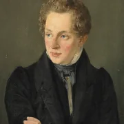 Jörgen Roed | Justizrat Jacob Rasmus Damkier - 1830 | Gerahmter Kunstdruck | Goldenes Zeitalter Dänemark | formida