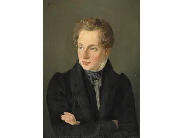 Jörgen Roed | Justizrat Jacob Rasmus Damkier - 1830 | Gerahmter Kunstdruck | Goldenes Zeitalter Dänemark | formida