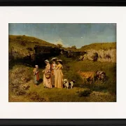 Junge Damen des Dorfes – 1851