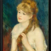 Kvinde med kat - 1875