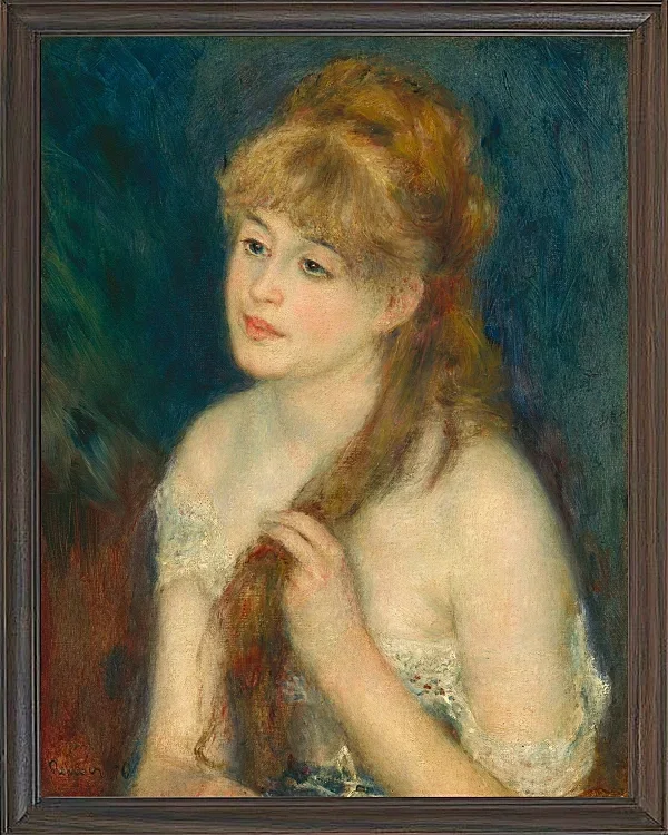 Kvinde med kat - 1875