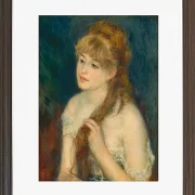 Kvinde med kat - 1875