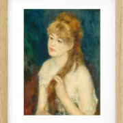 Kvinde med kat - 1875