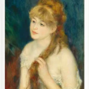 Kvinde med kat - 1875