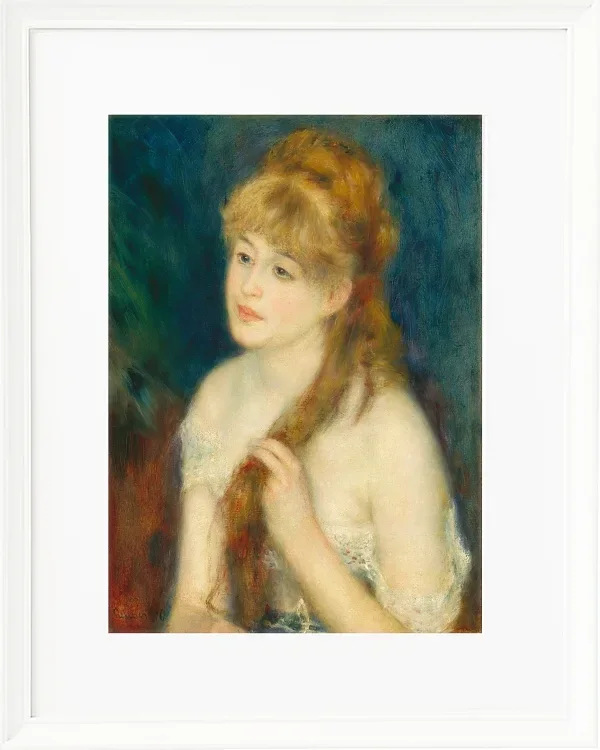 Kvinde med kat - 1875