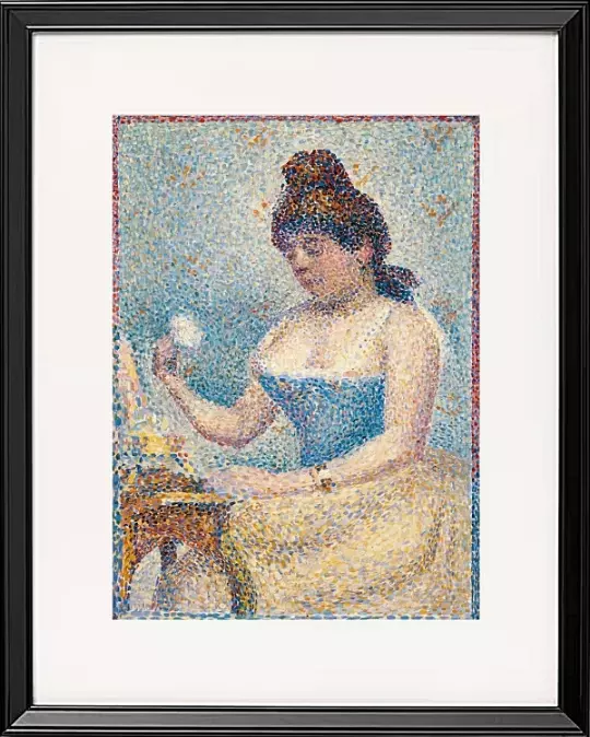 Junge Frau, die sich pudert – 1889