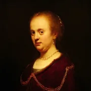 Junge Frau mit Goldkette - 1634