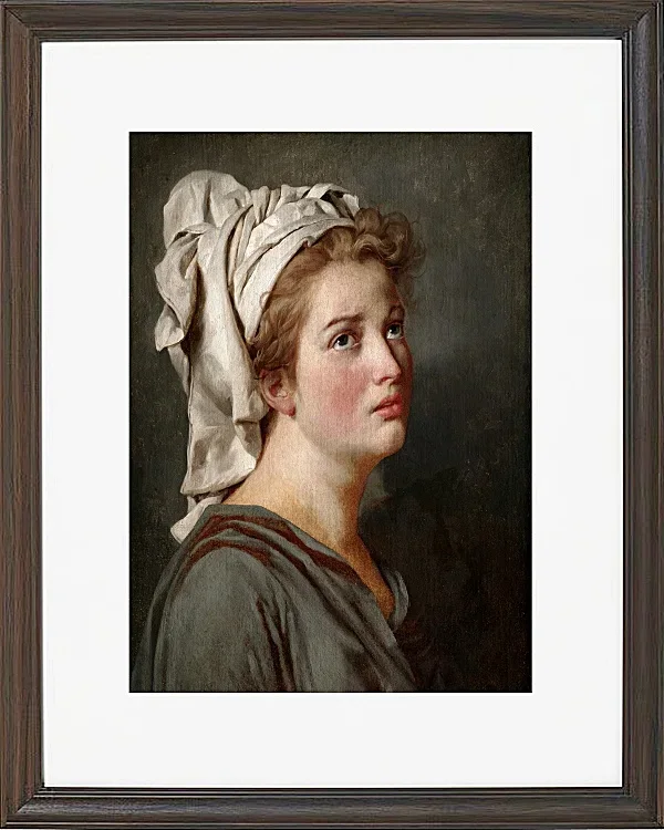 Junge Frau mit Turban - 1780
