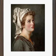 Junge Frau mit Turban - 1780