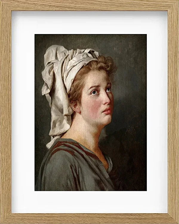 Junge Frau mit Turban - 1780