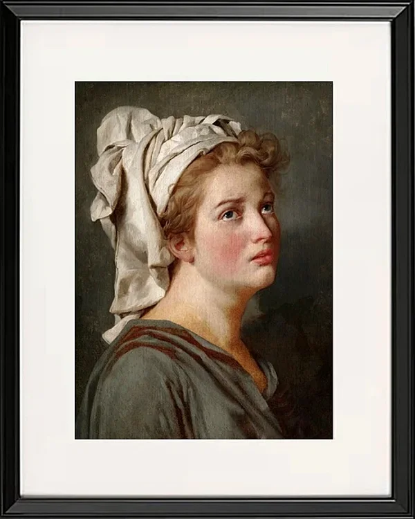 Junge Frau mit Turban - 1780