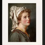 Junge Frau mit Turban - 1780