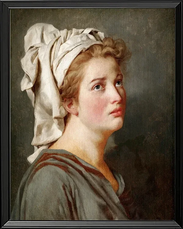 Junge Frau mit Turban - 1780