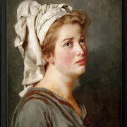 Junge Frau mit Turban - 1780