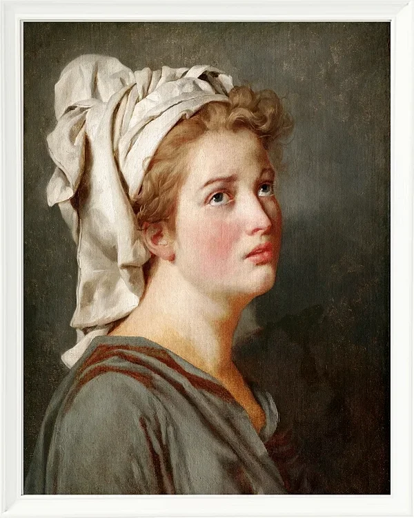 Junge Frau mit Turban - 1780