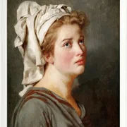 Junge Frau mit Turban - 1780