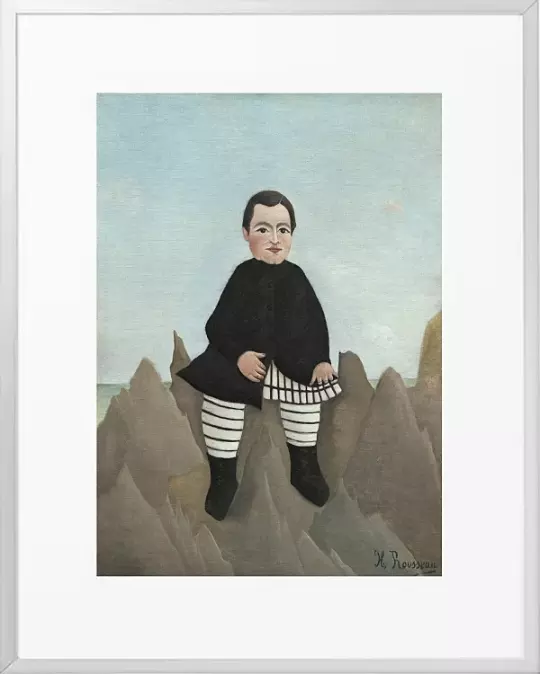 Junge auf dem Felsen – 1895