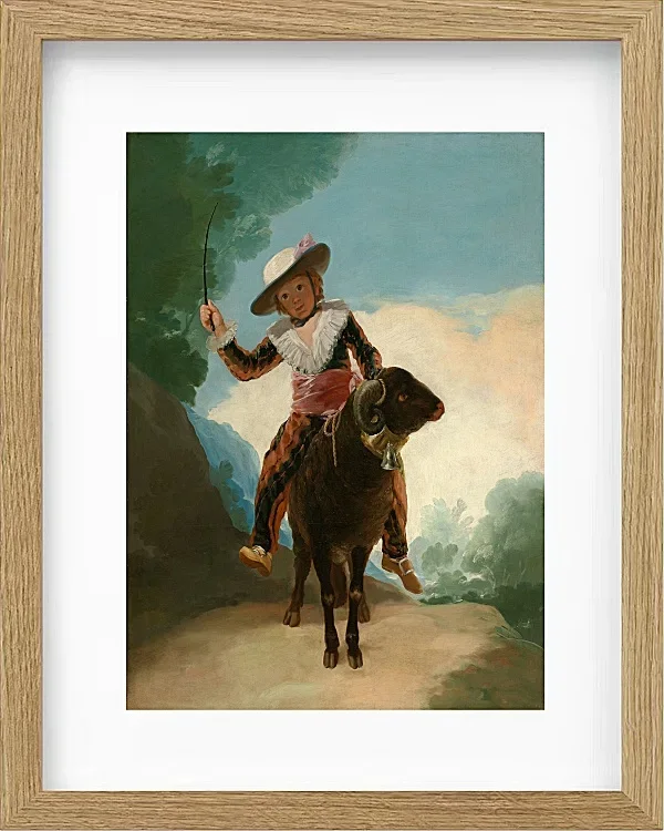 Junge auf einem Widder - 1786