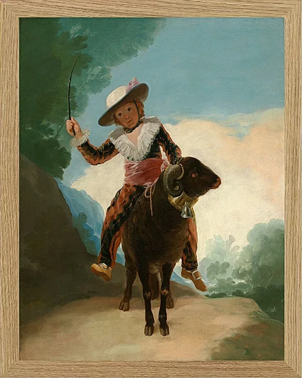 Junge auf einem Widder - 1786