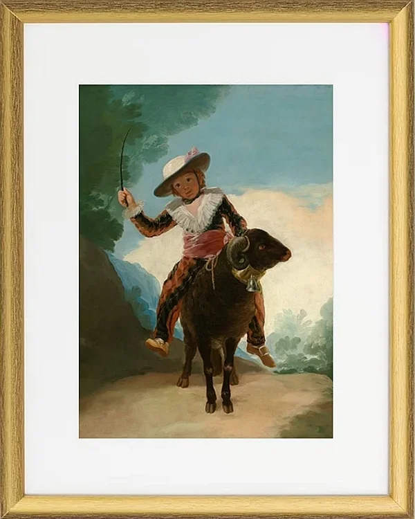 Junge auf einem Widder - 1786