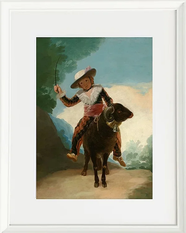Junge auf einem Widder - 1786