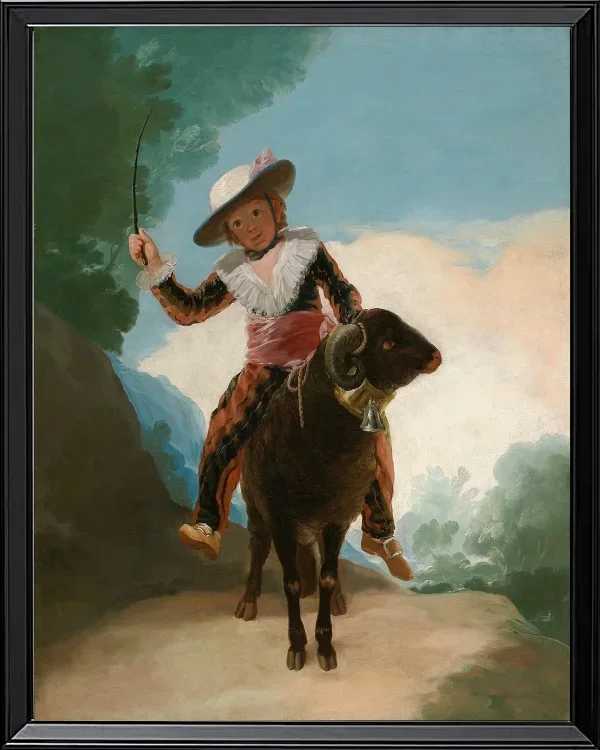 Junge auf einem Widder - 1786