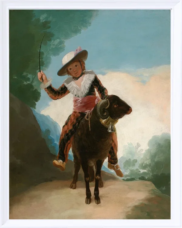 Junge auf einem Widder - 1786