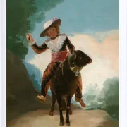 Junge auf einem Widder - 1786