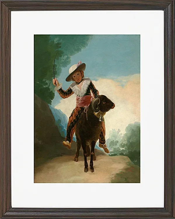 Junge auf einem Widder - 1786