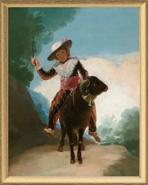 Junge auf einem Widder - 1786