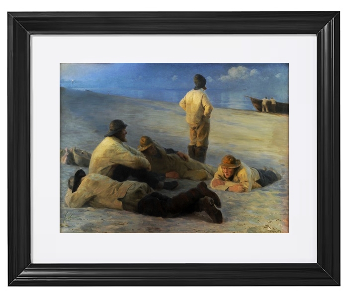 Fischer am Strand von Skagen – 1883