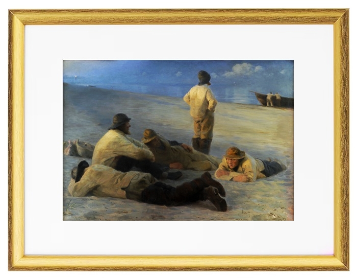 Fischer am Strand von Skagen – 1883