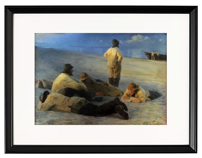 Fischer am Strand von Skagen – 1883