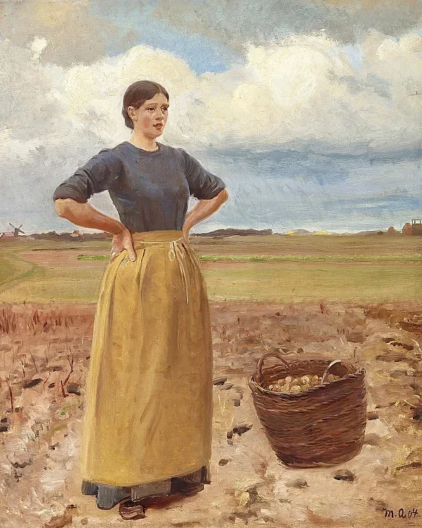 Junges Mädchen - 1904