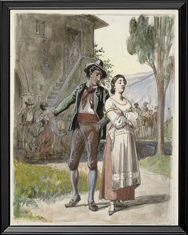 Ungt par der er uenige - 1870