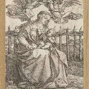 Jungfrau Maria, gekrönt von zwei Engeln – 1471