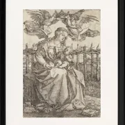 Jungfrau Maria, gekrönt von zwei Engeln – 1471