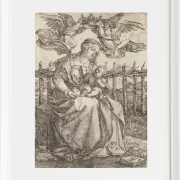 Jungfrau Maria, gekrönt von zwei Engeln – 1471