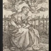 Jungfrau Maria, gekrönt von zwei Engeln – 1471